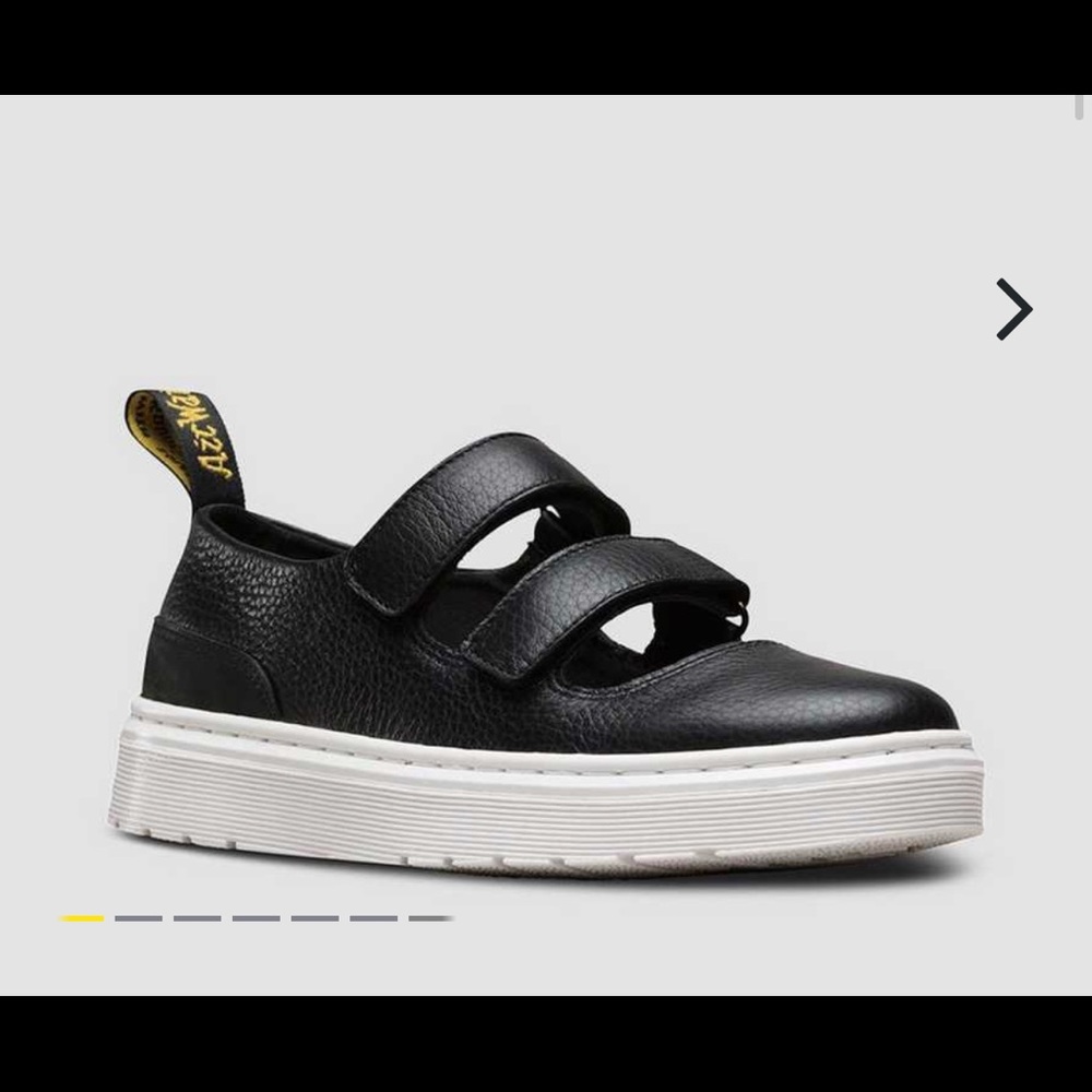 Dr. Martens Mae Temperley Leather Maryjane Velcro